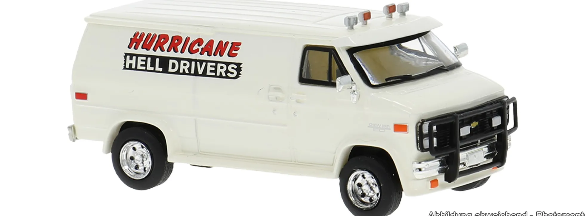BREKINA 18255 Chevrolet C20 Hurricane Hell Drivers | Modellauto 1:87