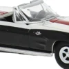 BREKINA 18029 Chevrolet Corvette C2 weiß/schwarz weekend on race track | Modellauto 1:87