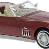 BREKINA 19994 Chevrolet Corvette C3 dunkelrot | Modellauto 1:87