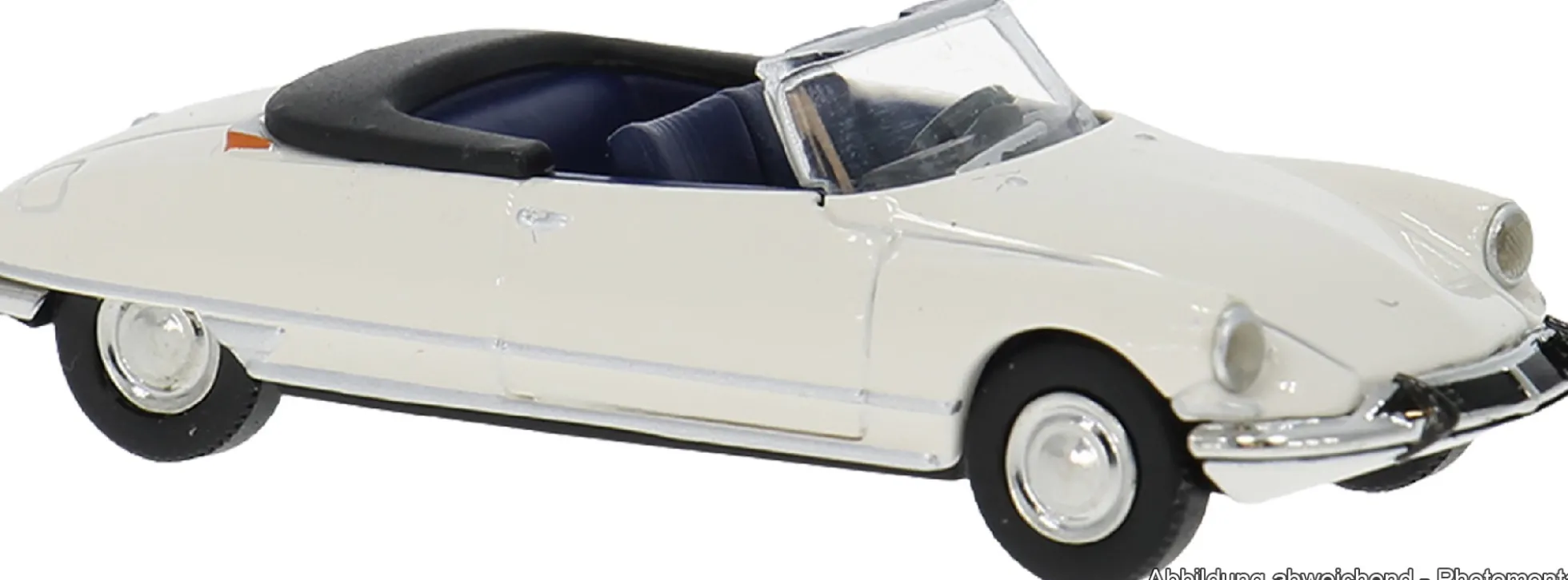 BREKINA 14233 Citroen DS offen weiß | Modellauto 1:87