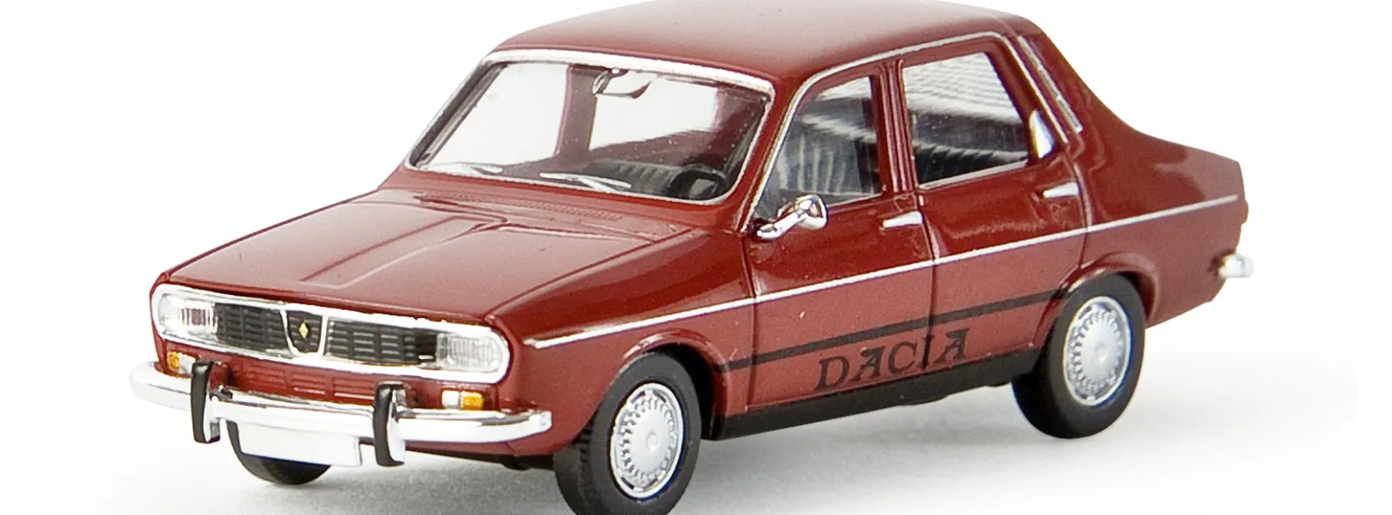 BREKINA 14510 Dacia 1300 1970 dunkelrot Automodell 1:87