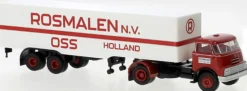 BREKINA 85233 DAF DO2000 Koffersattelzug Rosmalen NV 1957 LKW-Modell 1:87