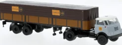 BREKINA 85242 DAF DO 2000 Pritschensattelzug van Gend und Loos LKW-Modell 1:87