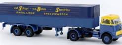 BREKINA 85237 DAF DO2000 PritschePlaneSattelzug Schuyt Boom Stanfries 1957 LKW-Modell 1:87
