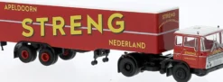 BREKINA 85284 DAF FT2600 Koffersattelzug Streng Nederland 1962 LKW-Modell 1:87