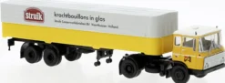 BREKINA 85289 DAF FT2600 PritschePlaneSattelzug van Amerongen Struik 1962 LKW-Modell 1:87 |