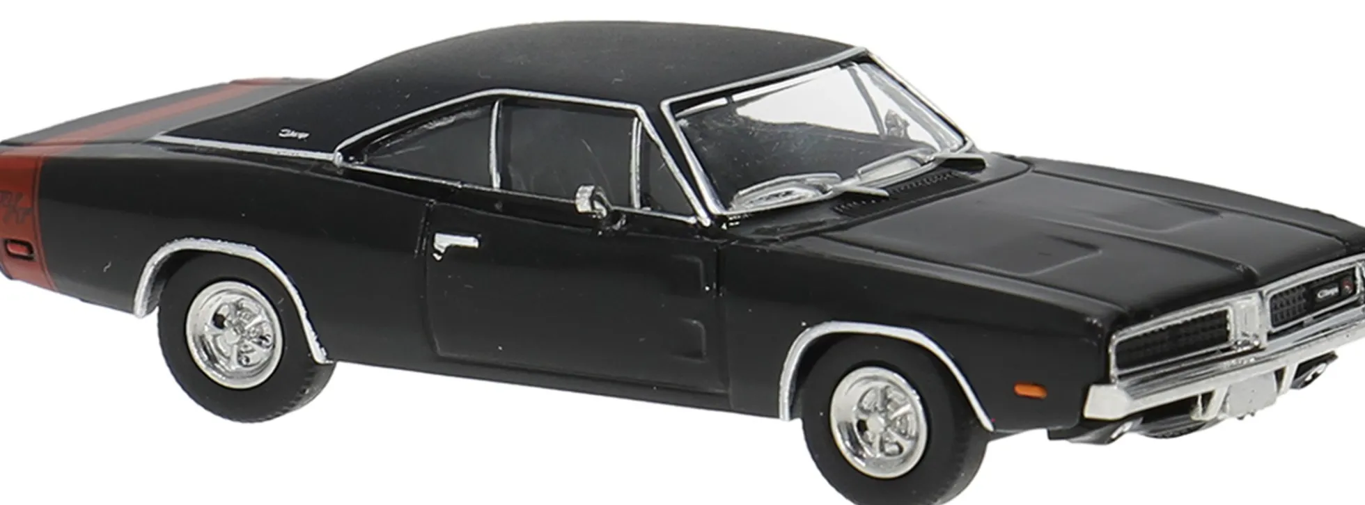 BREKINA 18006 Dodge Charger schwarz | Modellauto 1:87