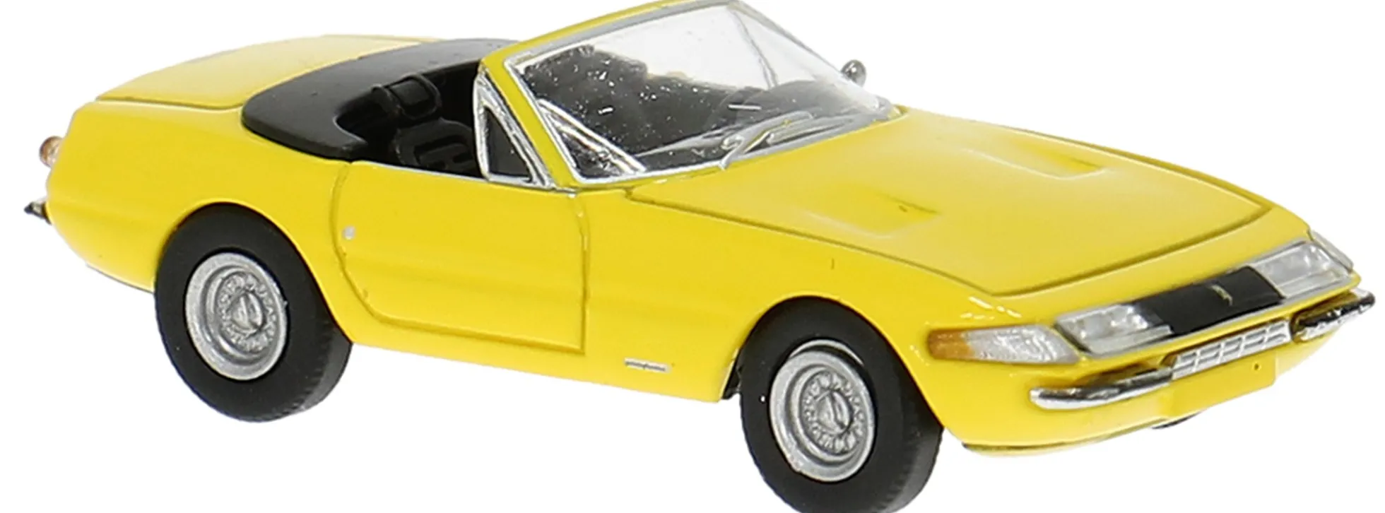 BREKINA 22942 Ferrari 365 GTS/4 Daytona Spider 1971 - gelb | Modellauto 1:87