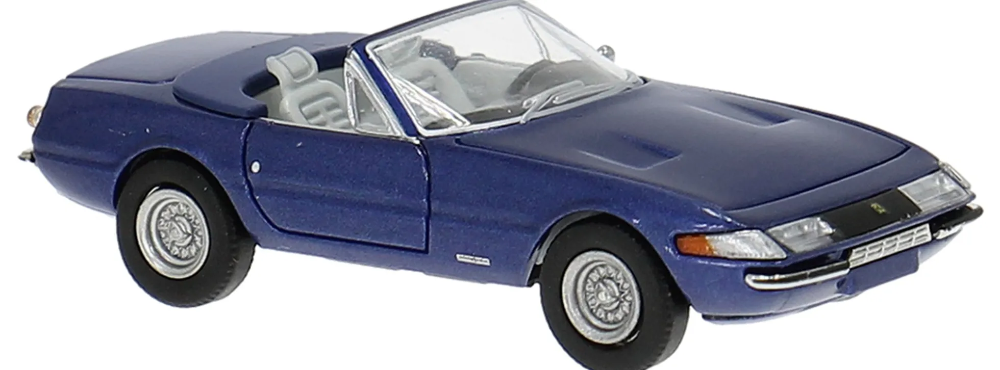 BREKINA 22944 Ferrari 365 GTS/4 Daytona Spider 1971 - blau-metallic | Modellauto 1:87