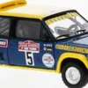 BREKINA 22658 Fiat 131 Abarth Olio Fiat Rallye San Remo Walter Röhrl No5 1977 Automodell 1:87