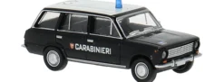 BREKINA 22427 Fiat 124 Familiare der Carabinieri | Blaulichtmodell 1:87