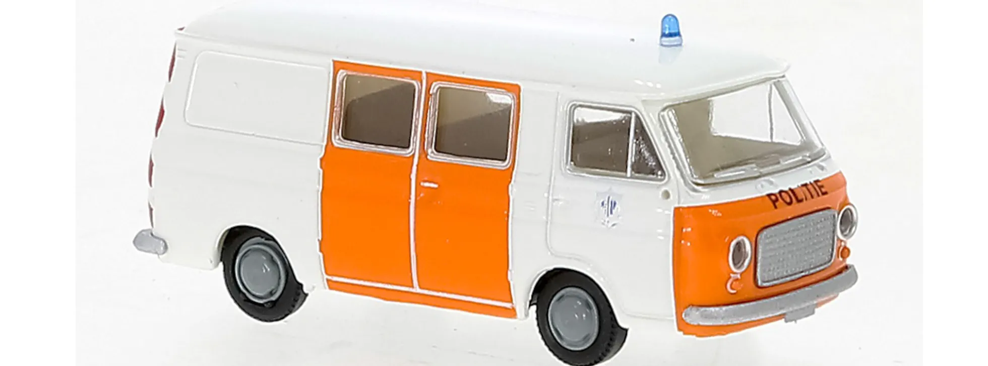 BREKINA 34434 Fiat 238 Halbbus Politie 1966 Blaulichtmodell 1:87