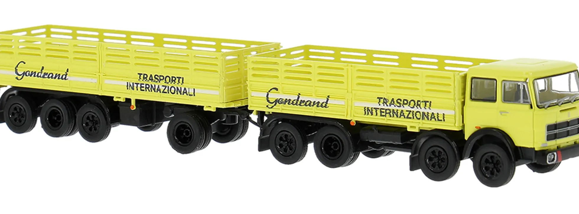 BREKINA 58546 Fiat 691 Millepiedi 1970 - Gondrand | LKW-Modell 1:87