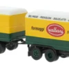 BREKINA 58542 Fiat 691 Millepiedi Kofferzug Galbani | LKW-Modell 1:87