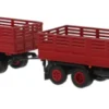 BREKINA 58530 Fiat 691 Millepiedi rot, schwarz | LKW-Modell 1:87
