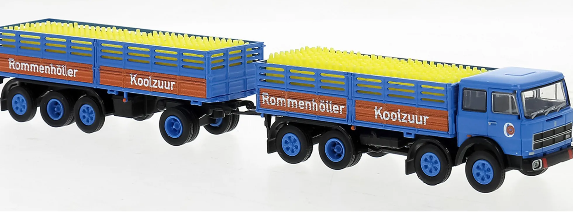 BREKINA 58539 Fiat 691 mit Ladegut Rommenhöller Niederlande 1970 LKW-Modell 1:87