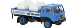 BREKINA 58618 Fiat 642 Pritsche blau Parmalat | LKW-Modell 1:87