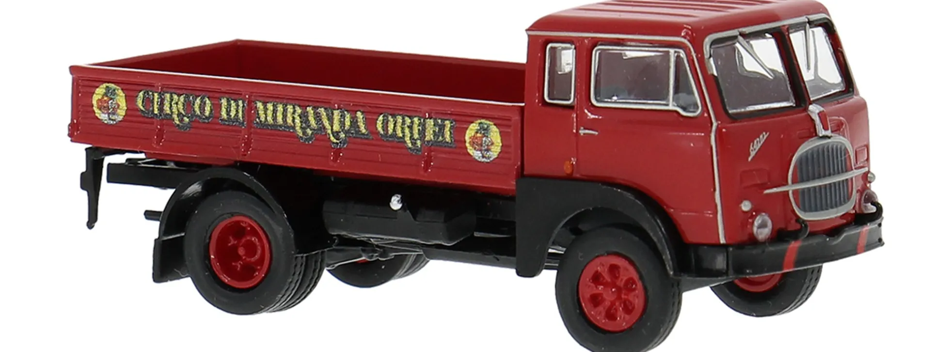 BREKINA 58617 Fiat 642 Pritsche 1962 - Circo Orfei | LKW-Modell 1:87