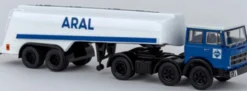 BREKINA 58583 Fiat 691 Tanksattelzug ARAL 1970 LKW-Modell 1:87