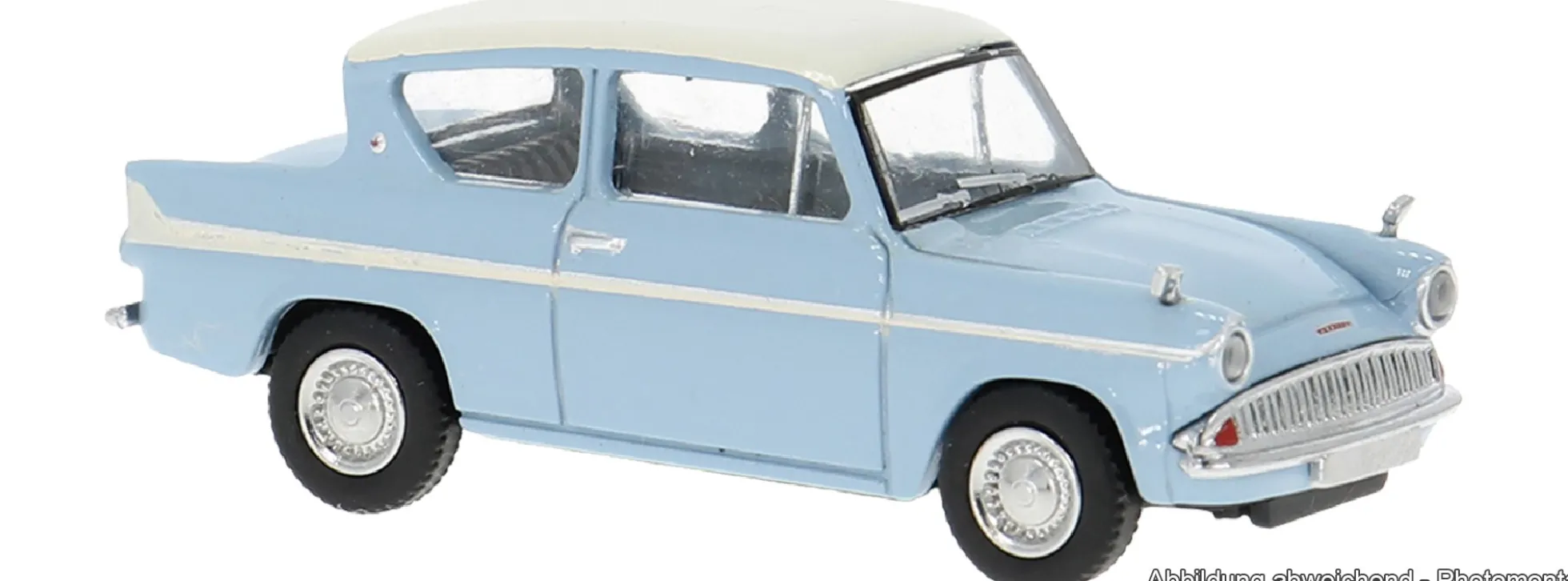 BREKINA 19330 Ford Anglia blau | Modellauto 1:87