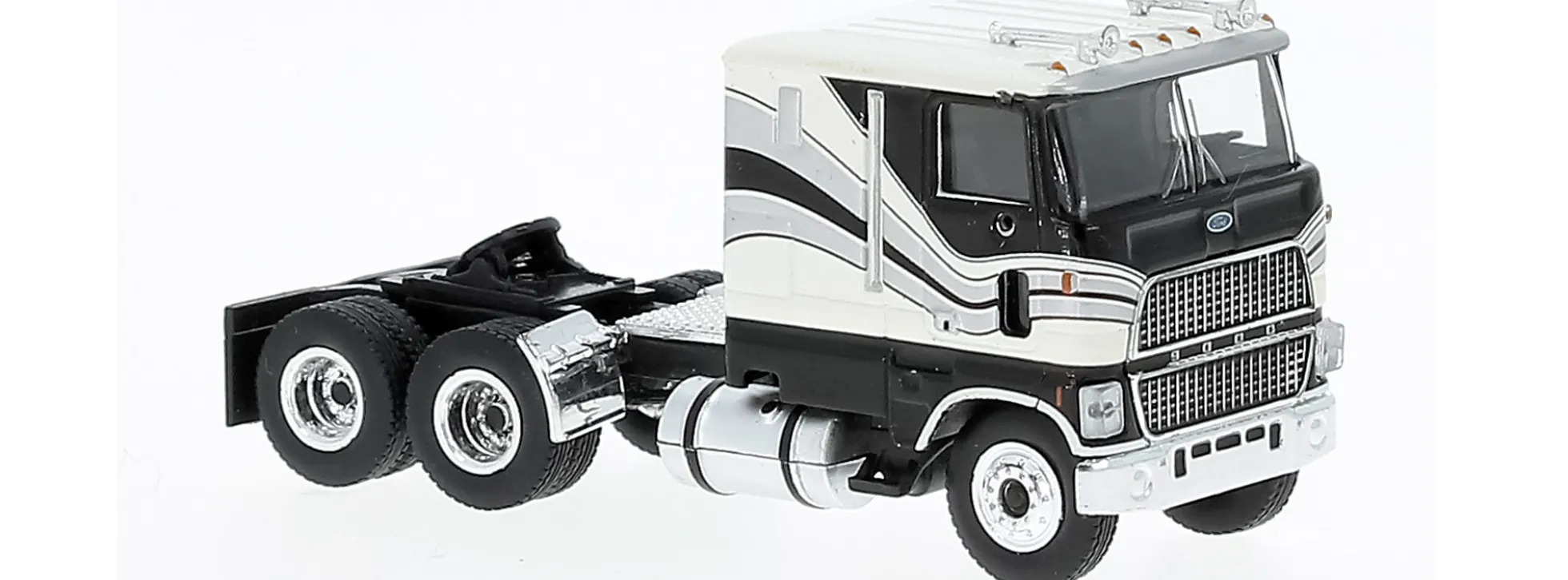 BREKINA 85850 Ford CLT 9000 Solozugmaschine 1978 weiss silber LKW-Modell 1:87