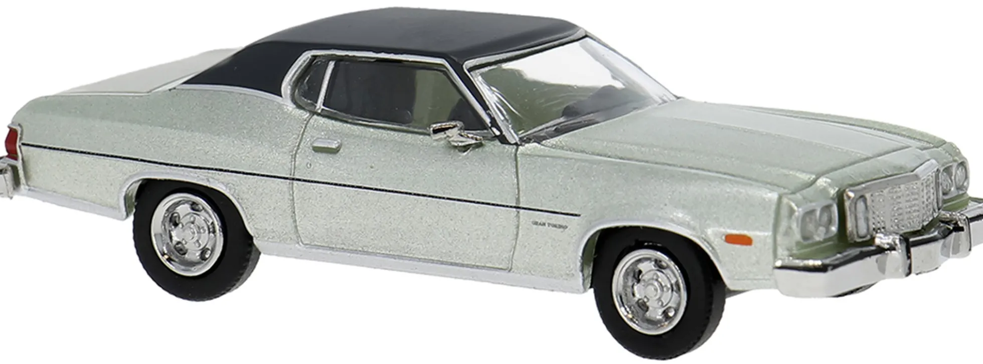BREKINA 19737 Ford Gran Torino 1976 - hellgrün metallic | Modellauto 1:87