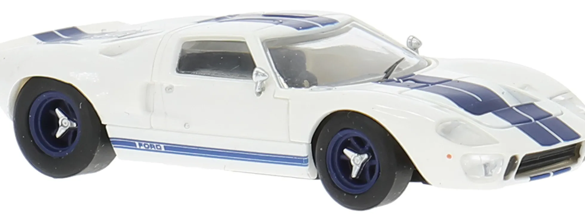 BREKINA 18551 Ford GT 40 weiß | Modellauto 1:87