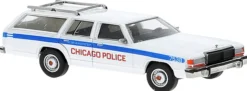 BREKINA 19632 Ford LTD Station Wagon Chicago Police 1979 Automodell 1:87