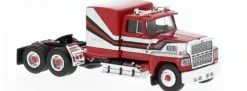 BREKINA 85875 Ford LTL 9000 Solozugmaschine 1978 rot silber LKW-Modell 1:87
