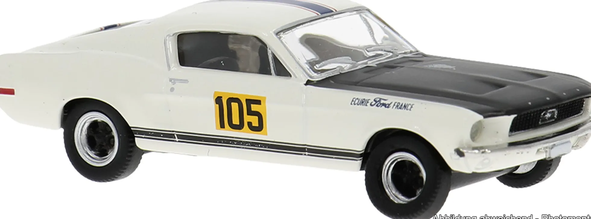 BREKINA 19614 Ford Mustang Fastback Ford France #105 | Modellauto 1:87