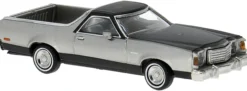 BREKINA 18231 Ford Ranchero 500 1977 - silber | Modellauto 1:87