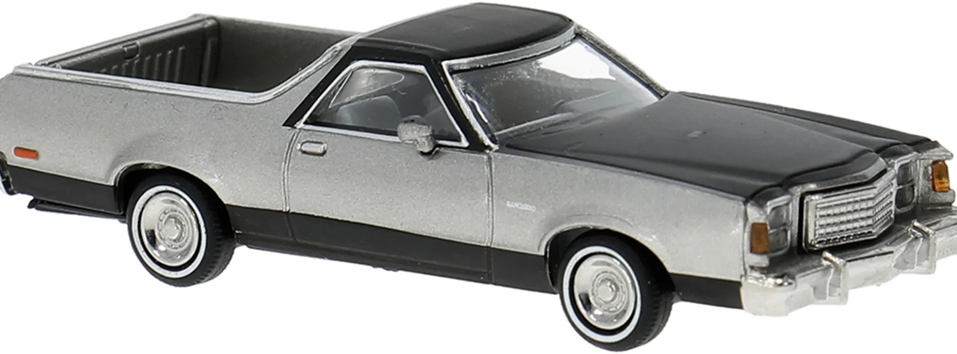 BREKINA 18231 Ford Ranchero 500 1977 - silber | Modellauto 1:87