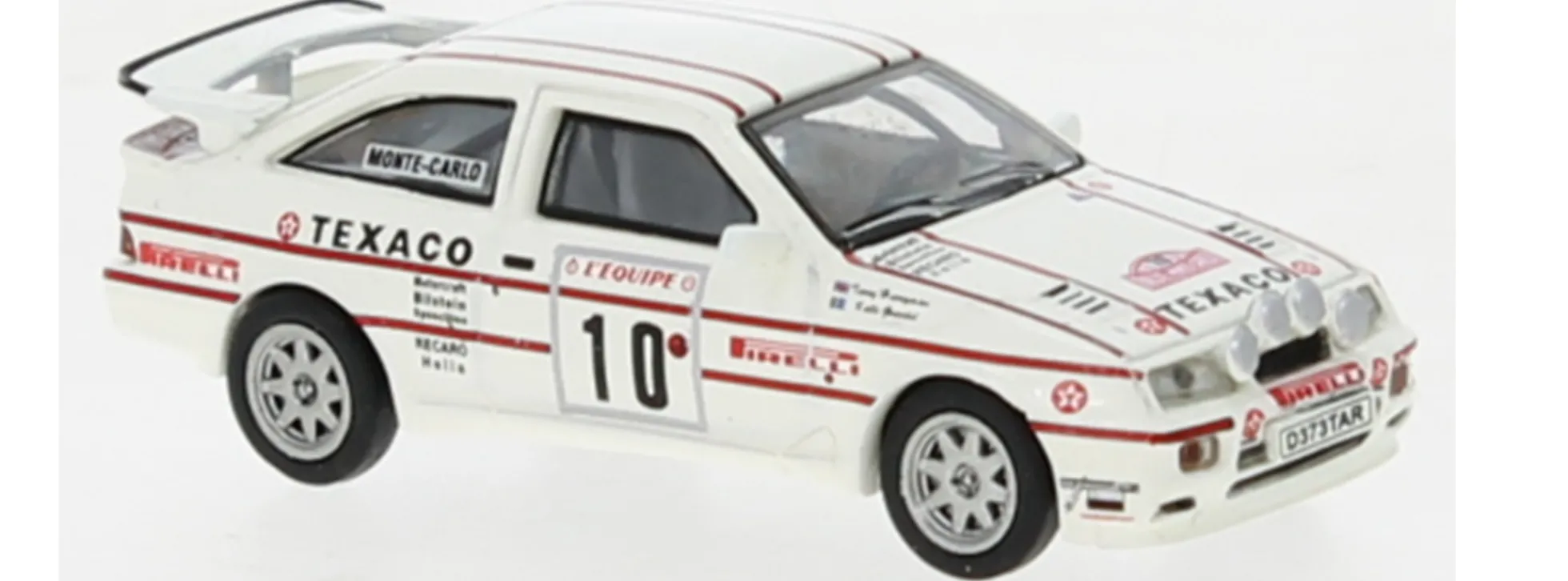 BREKINA 19262 Ford Sierra RS Cosworth Texaco Monte Carlo 1987 1987 Automodell 1:87