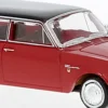 BREKINA 19478 Ford Taunus P3 Turnier 164 rot schwarz Automodell 1:87