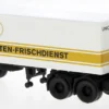 BREKINA 82253 Henschel F221S PritschePlaneSattelzug Union Spedition LKW-Modell 1:87