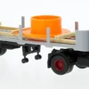 BREKINA 82256 Henschel F161S Rungensattelzug G und G mit Ladegut LKW-Modell 1:87