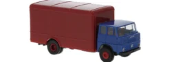 BREKINA 82213 Henschel HS 16 TL Koffer blau dunkelrot | LKW-Modell 1:87