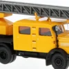 BREKINA 71766 IFA S4000-1 Doppelkabine Drehleiter Kommunalfahrzeug 1965 LKW-Modell 1:87