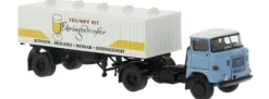 BREKINA 71218 IFA W 50 Bier-Sattelzug Ehringsdorfer 1965 | LKW-Modell 1:87