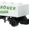 BREKINA 71214 IFA W50 Biertanksattelzug Wernesgrüner Pils 1965 LKW-Modell 1:87