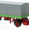 BREKINA 71203 IFA W50 Pritsche Planesattelzug Deutsche Reichsbahn 1965 LKW-Modell 1:87