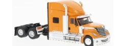 BREKINA 85830 International Lonestar Solozugmaschine 3achs 2010 orange LKW-Modell 1:87