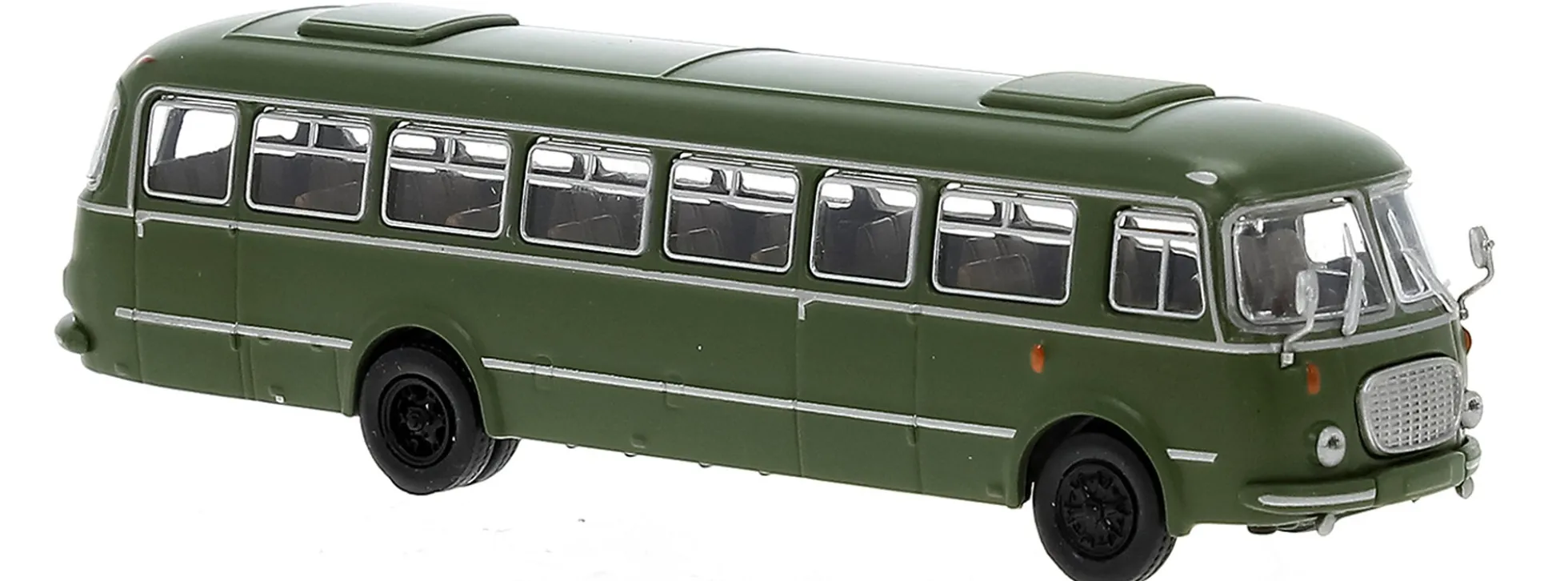 BREKINA 58267 JZS Jelcz 043 Bus Militär 1964 dunkelgrün Busmodell 1:87