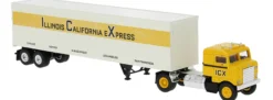 BREKINA 85958 Kenworth Bullnose Koffer-Sattelzug 1950 ICX | LKW-Modell 1:87