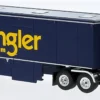 BREKINA 85737 Kenworth K100 Aerodyne Renntransportersattelzug WRANGLER Racing Team LKW 1:87