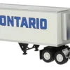 BREKINA 86260 Kenworth W 900 blau/weiß Koffer-SZ | LKW-Modell 1:87