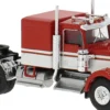 BREKINA 86251 Kenworth W900 Sattelzugmaschine rot/weiß 1977 | LKW-Modell 1:87