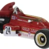 BREKINA 22883 Lotus 72D Formel 1 1. Sieg von Emerson Fittipaldi Gold Leaf #24 1970 | Modellauto 1:87