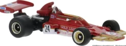 BREKINA 22883 Lotus 72D Formel 1 1. Sieg von Emerson Fittipaldi Gold Leaf #24 1970 | Modellauto 1:87