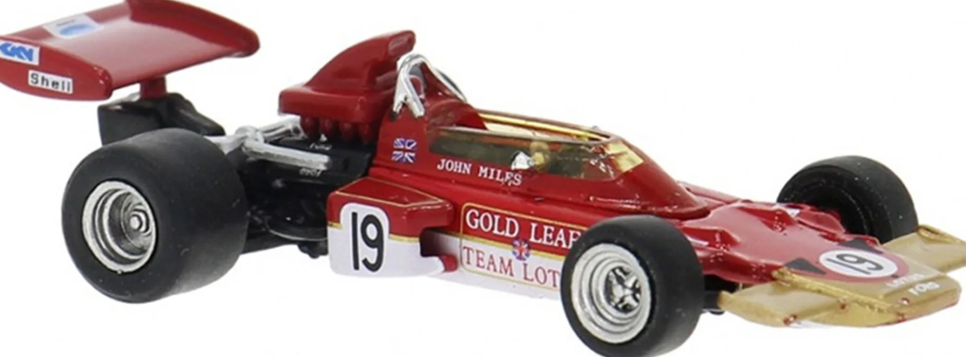 BREKINA 22880 Lotus 72D John Miles Grand Prix Spanien 1970 Automodell 1:87